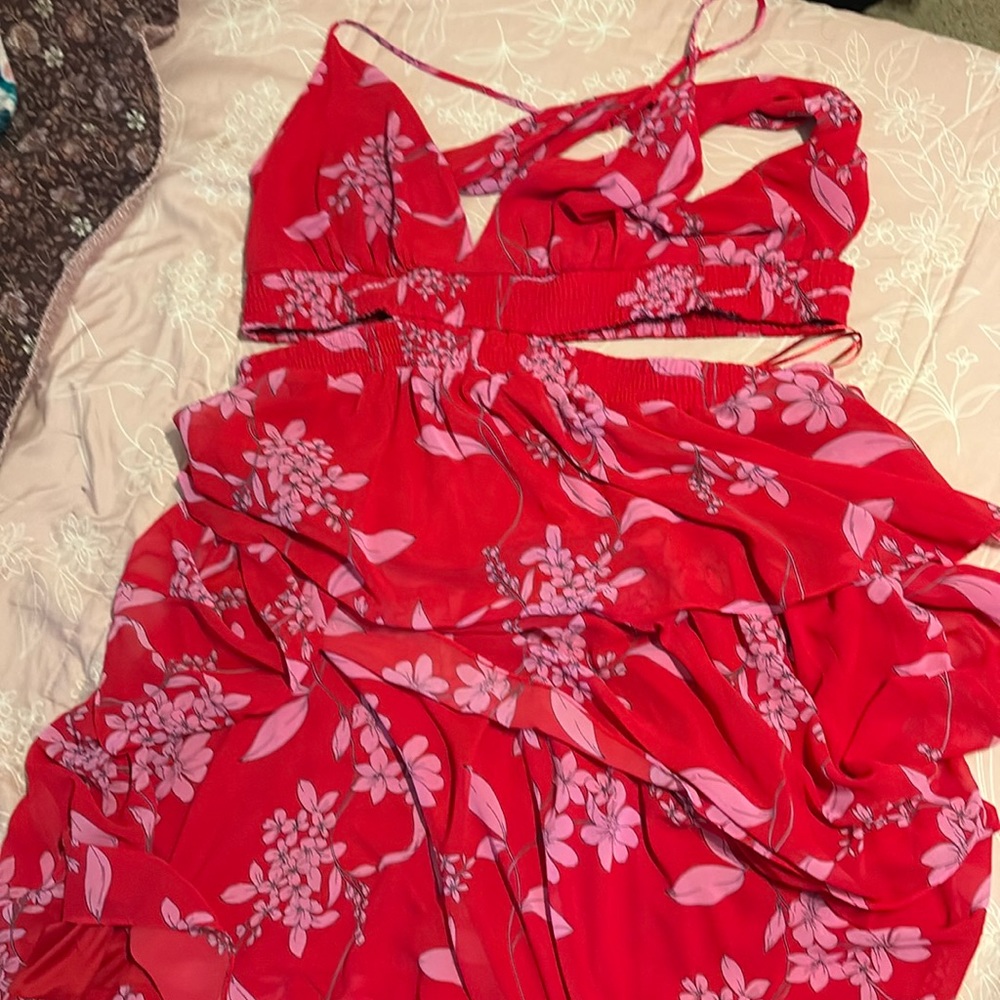 Tropical dress 
XL